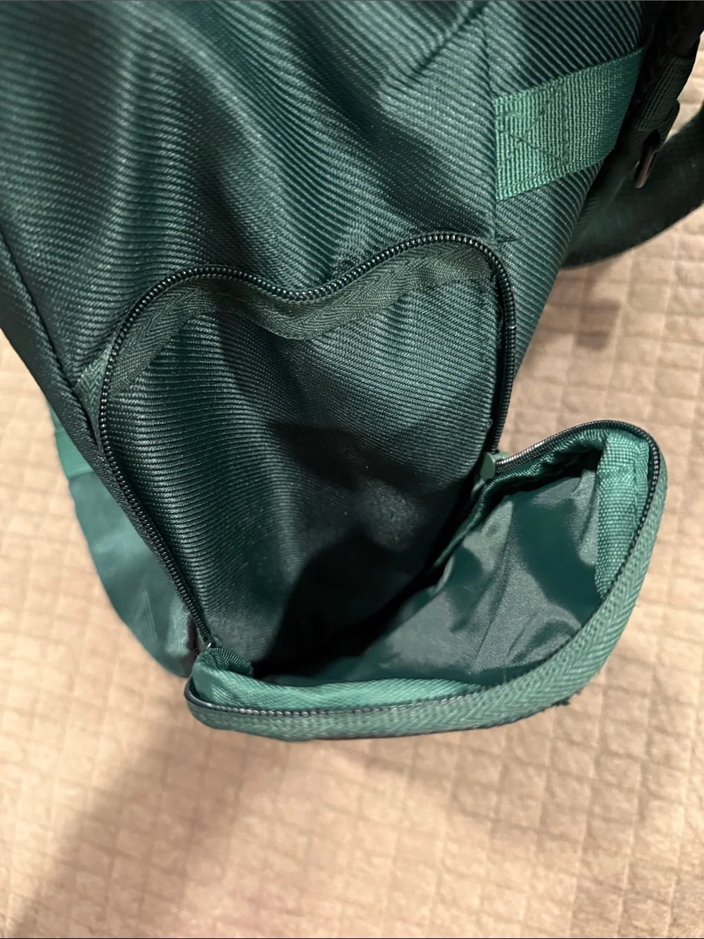 EF Go Ahead Tours green rucksack